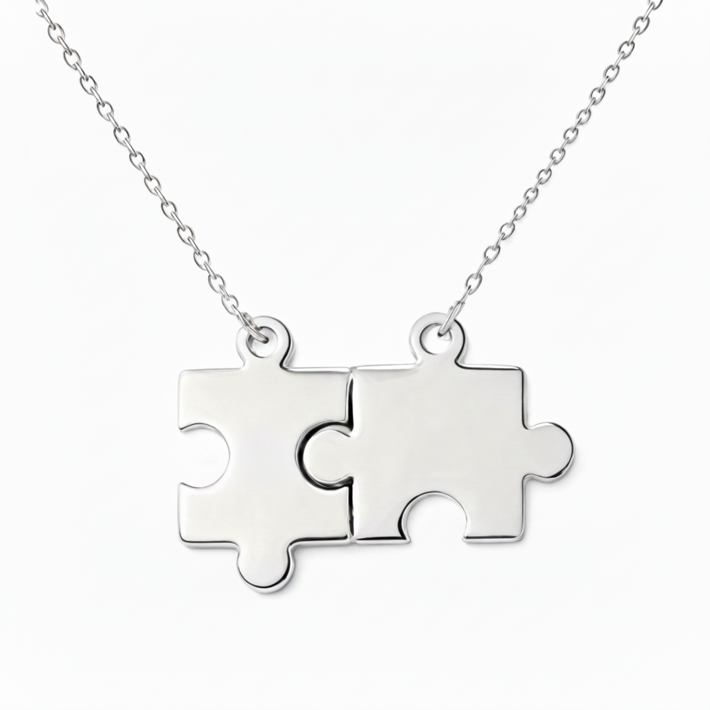 Initialen Ketting "Puzzle Bond"