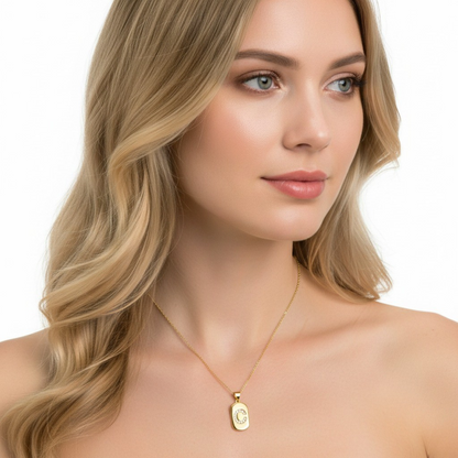 Initialen Ketting "Glow Sparkle"