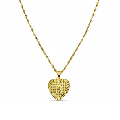 Initialen Ketting "Gouden Liefde"