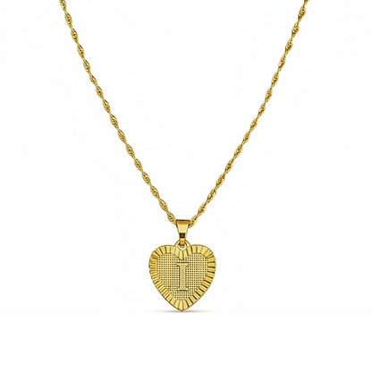 Initialen Ketting "Gouden Liefde"