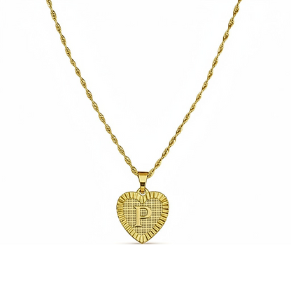 Initialen Ketting "Gouden Liefde"