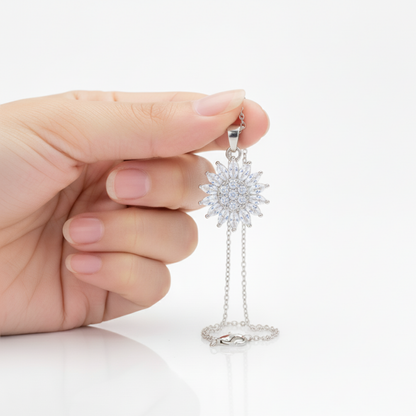 Draaibare Ketting "Zonnebloem"