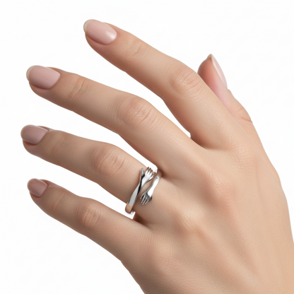 Verstelbare ring "Immortal Love"