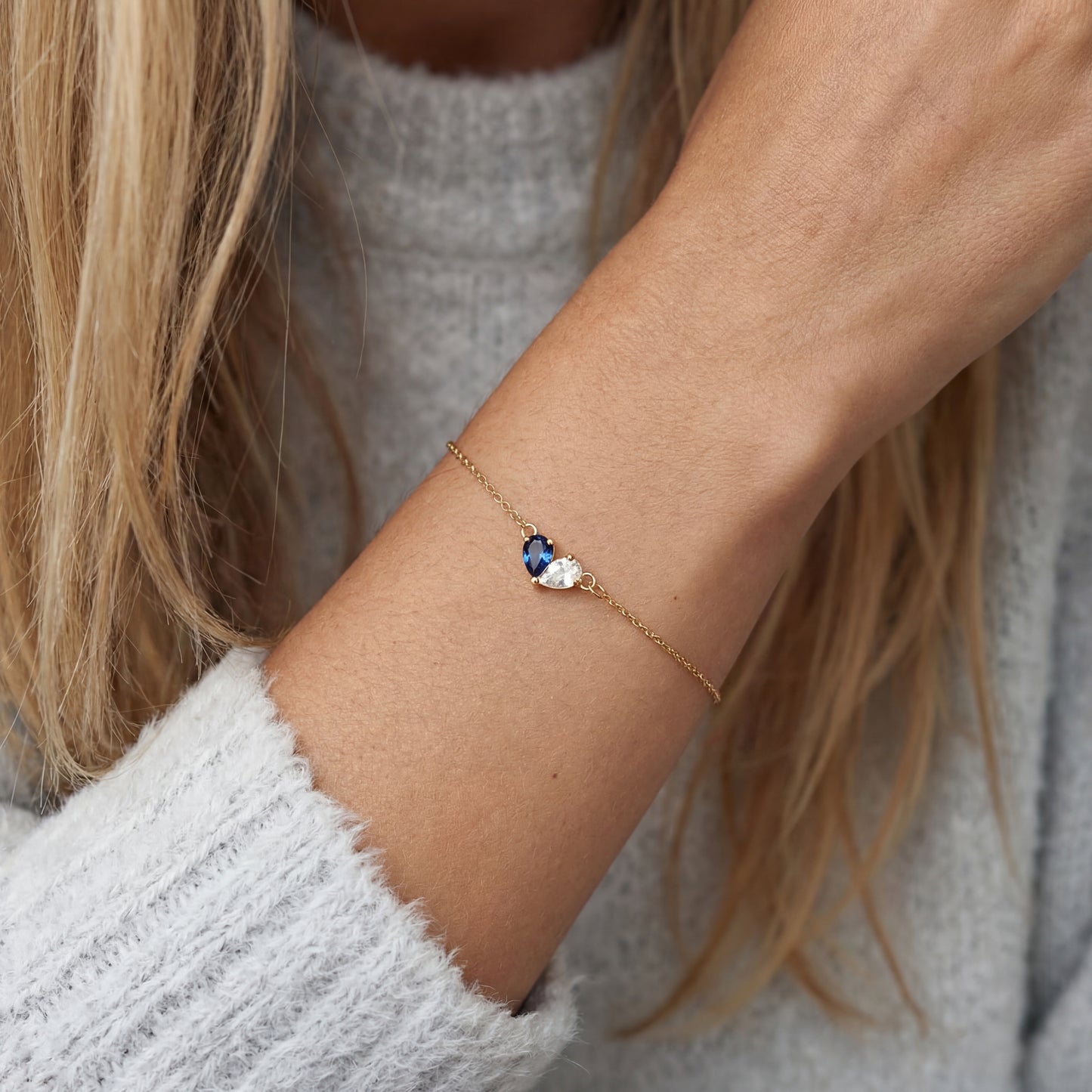 Armband "Twin Hearts"