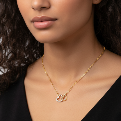 Ketting "Dubbele Liefde"