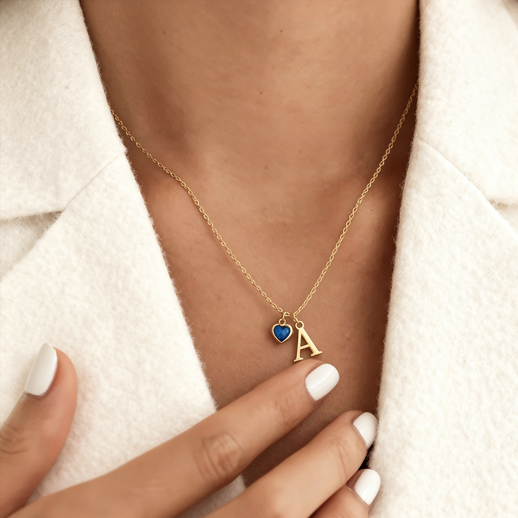 Initialen Ketting "Eeuwige Fluistering"