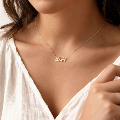 Naamketting "Wonderful"