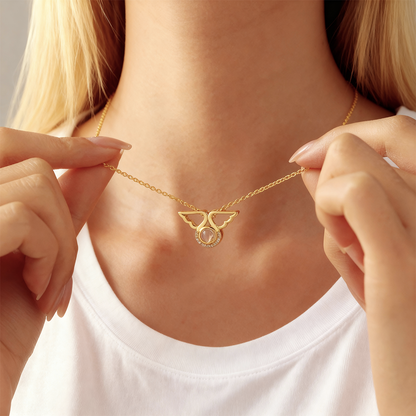 Projectie Ketting "Engelenvleugels"