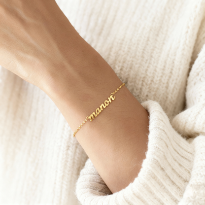 Naam Armband "Wonderful"