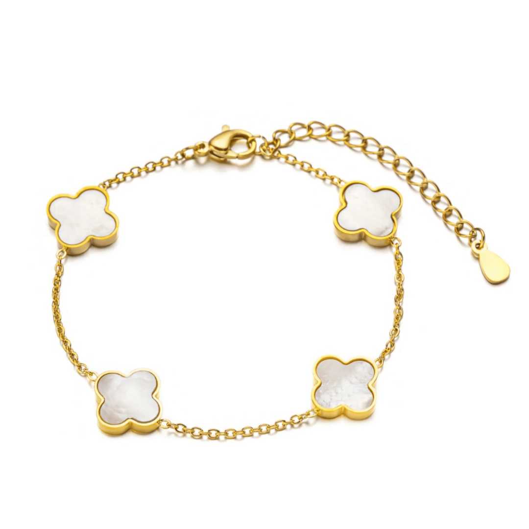Armband "Blossom White"