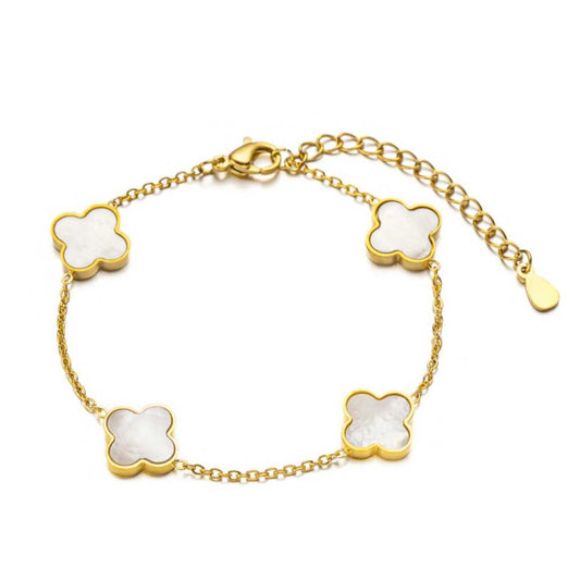 Armband "Blossom White"