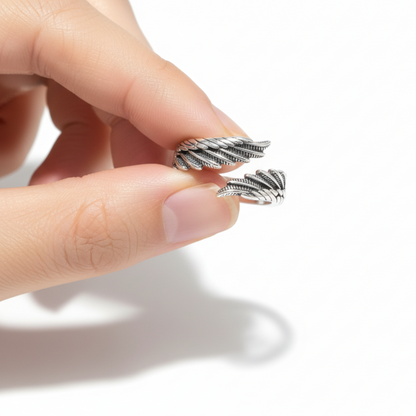 Verstelbare ring "Engel"