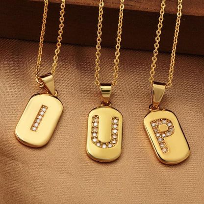 Initialen Ketting "Glow Sparkle"