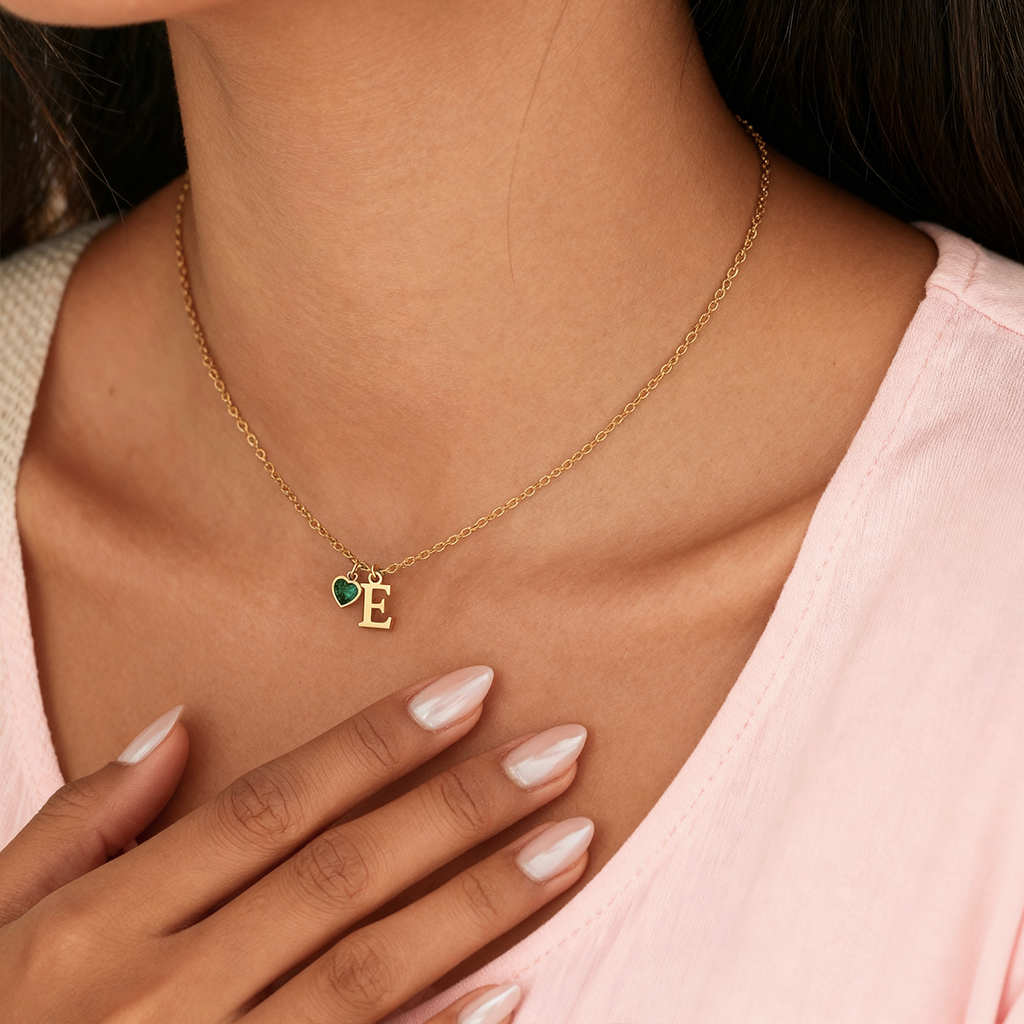 Initialen Ketting "Eeuwige Fluistering"