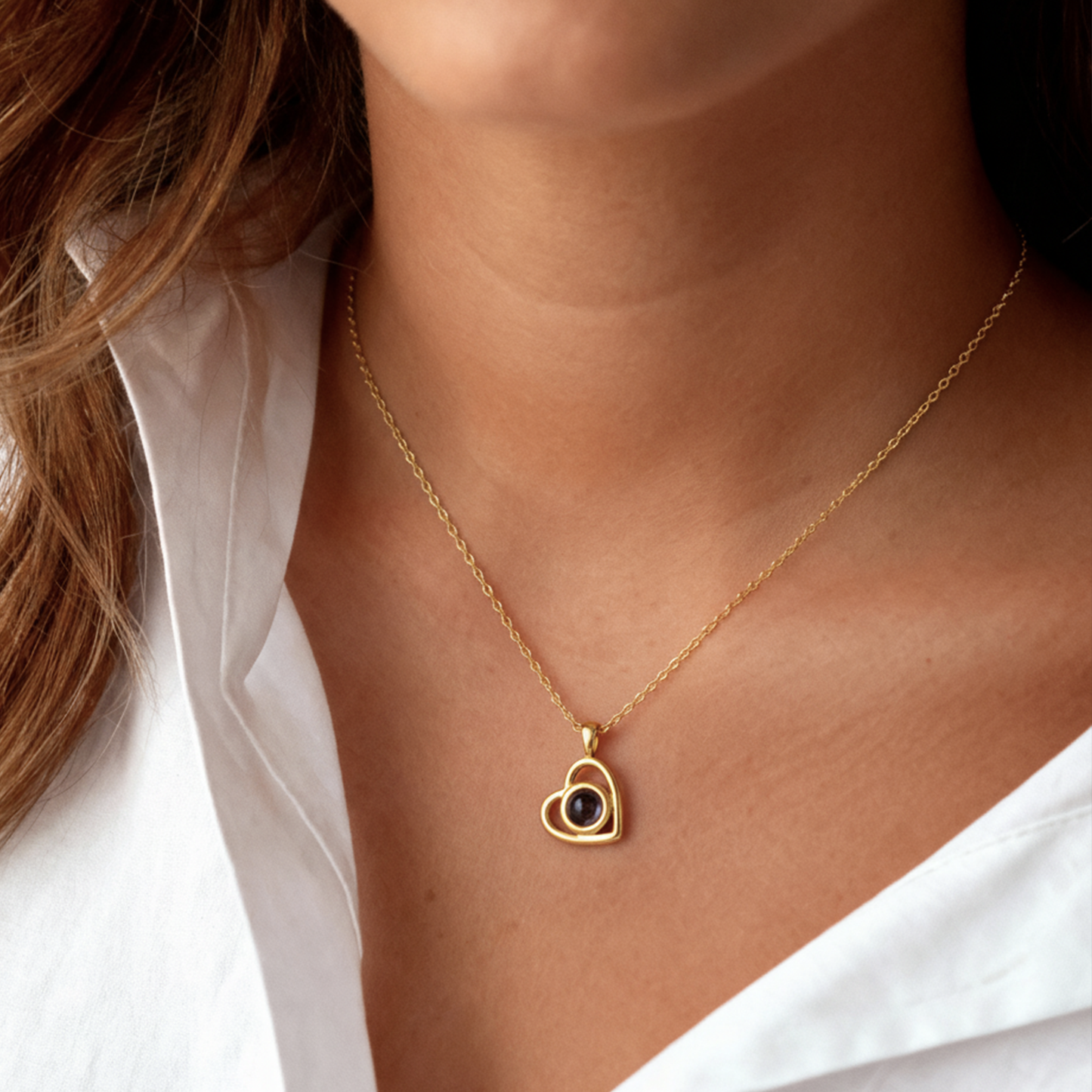 Projectie Ketting "Hart"