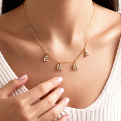 Naamketting "Sparkles"