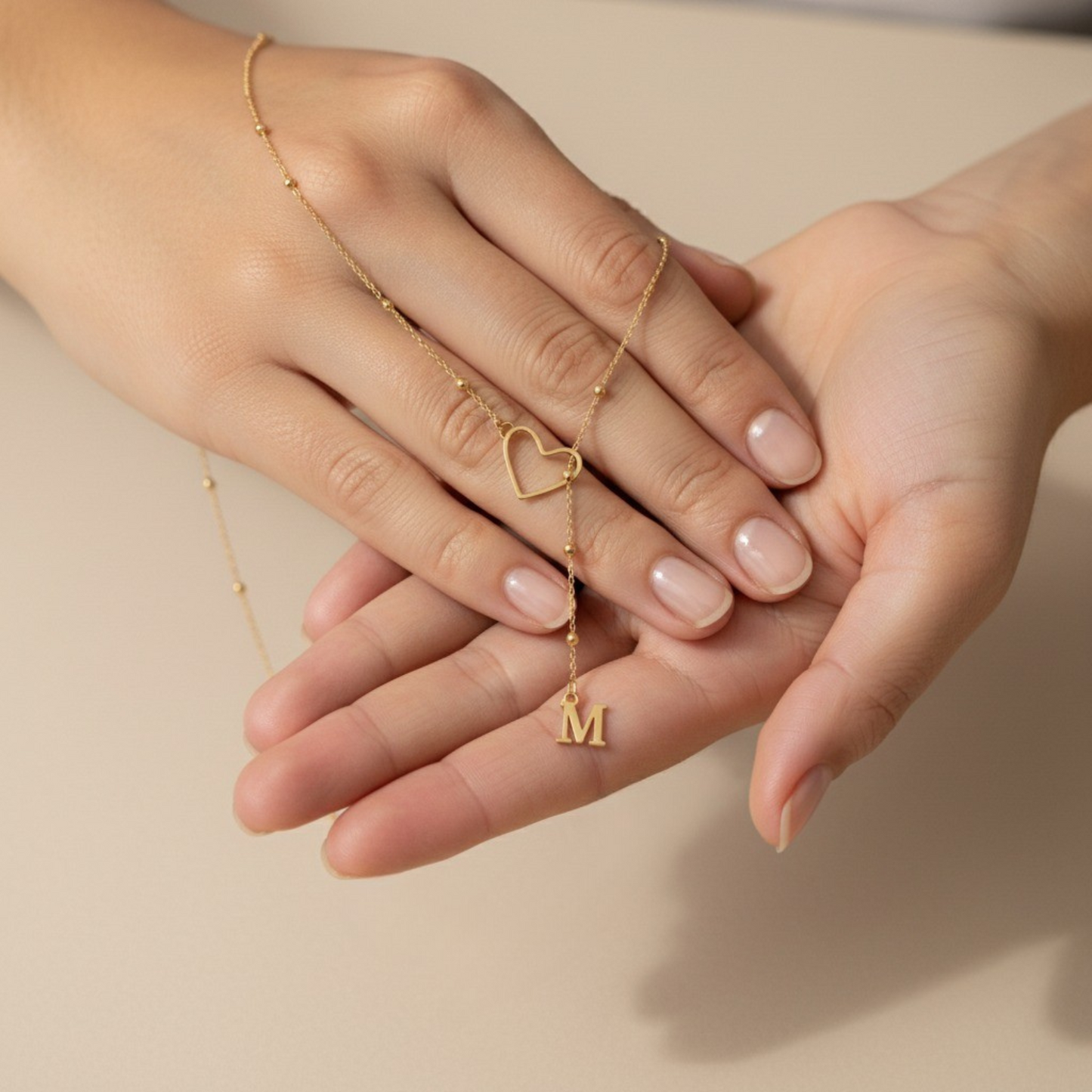 Initialen Ketting "In Liefde"