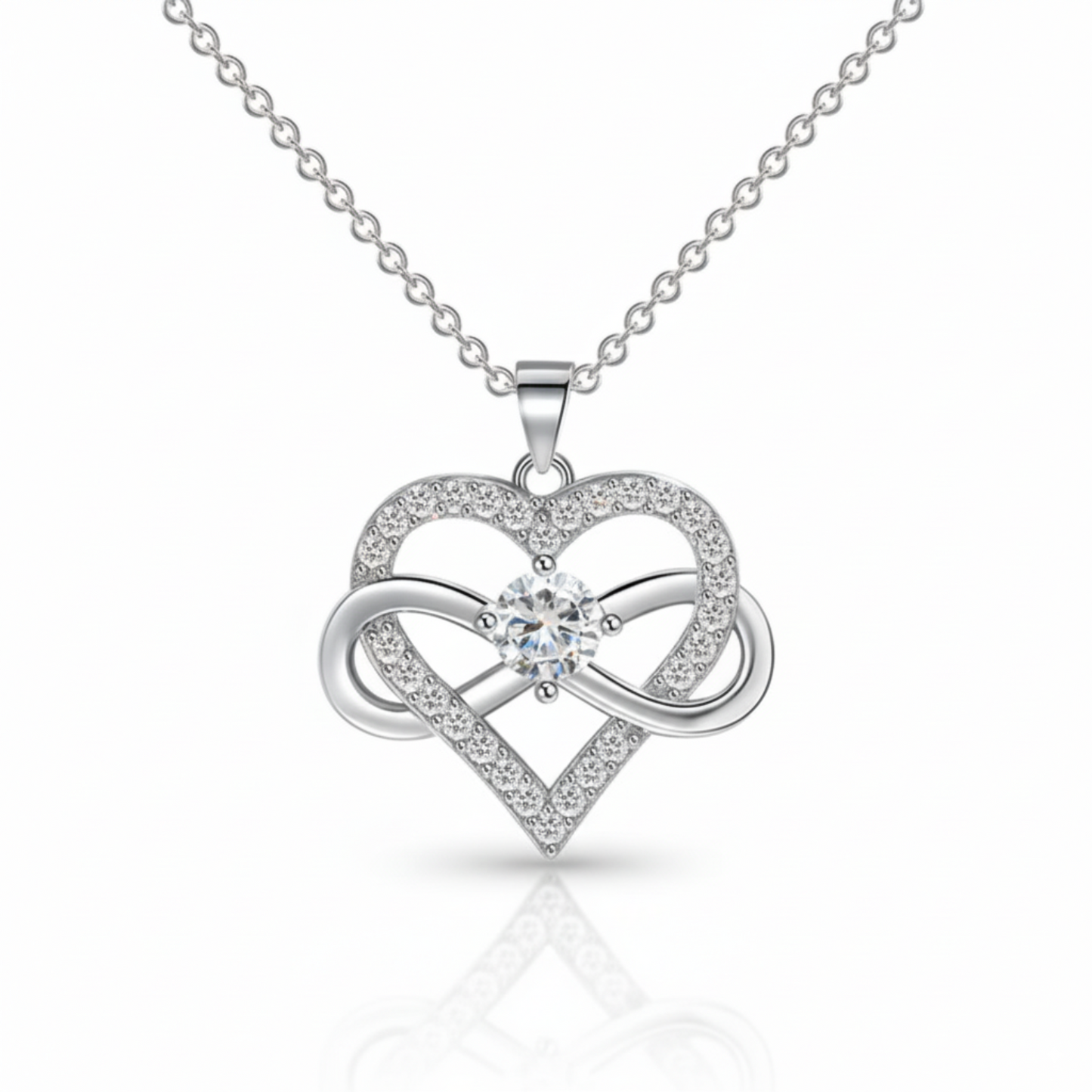 Ketting "Infinity Heart"