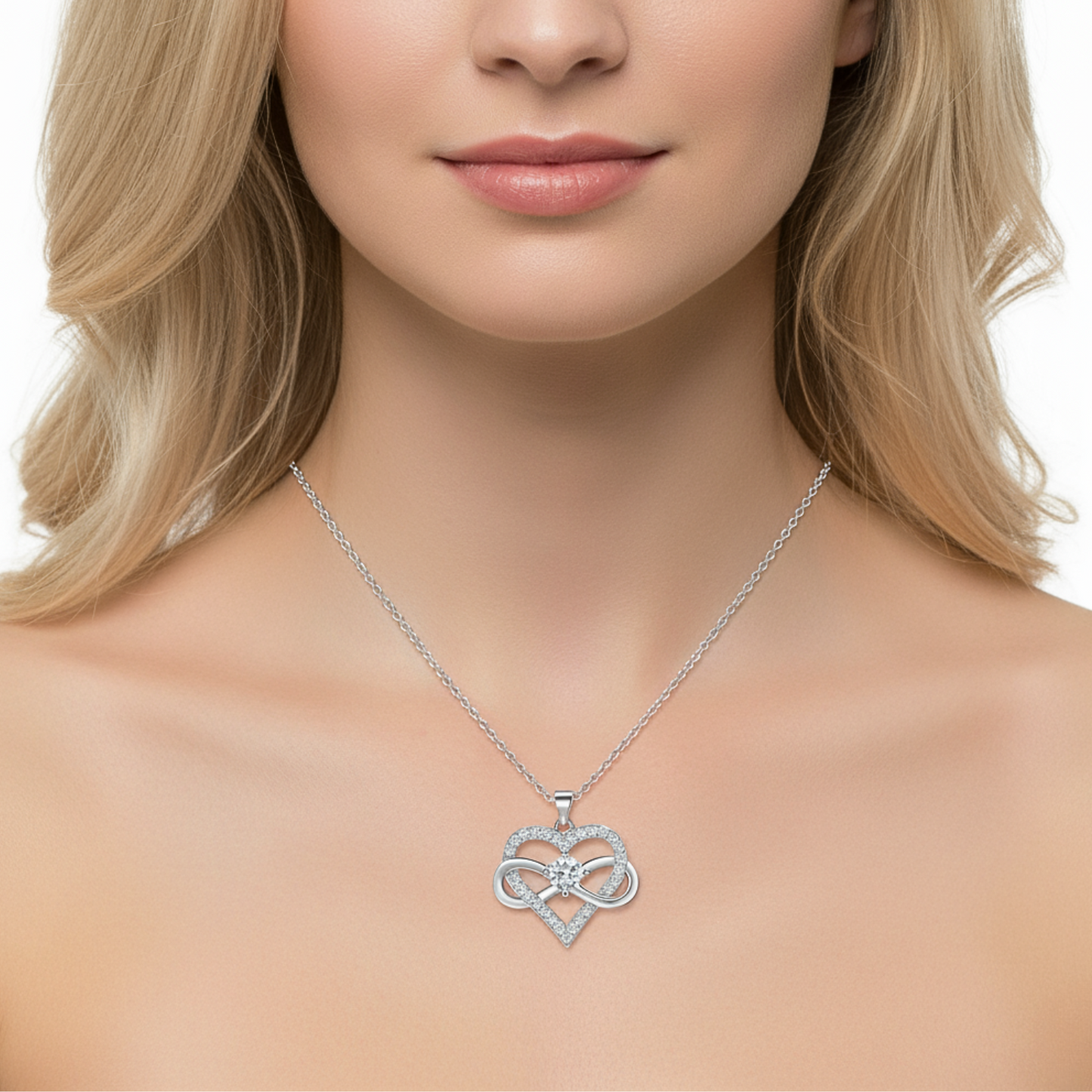 Ketting "Infinity Heart"