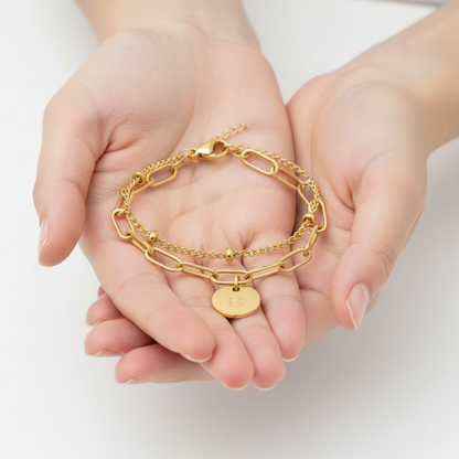 Initialen Armband "Vibes"