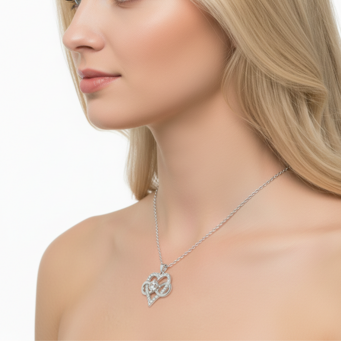 Ketting "Infinity Heart"