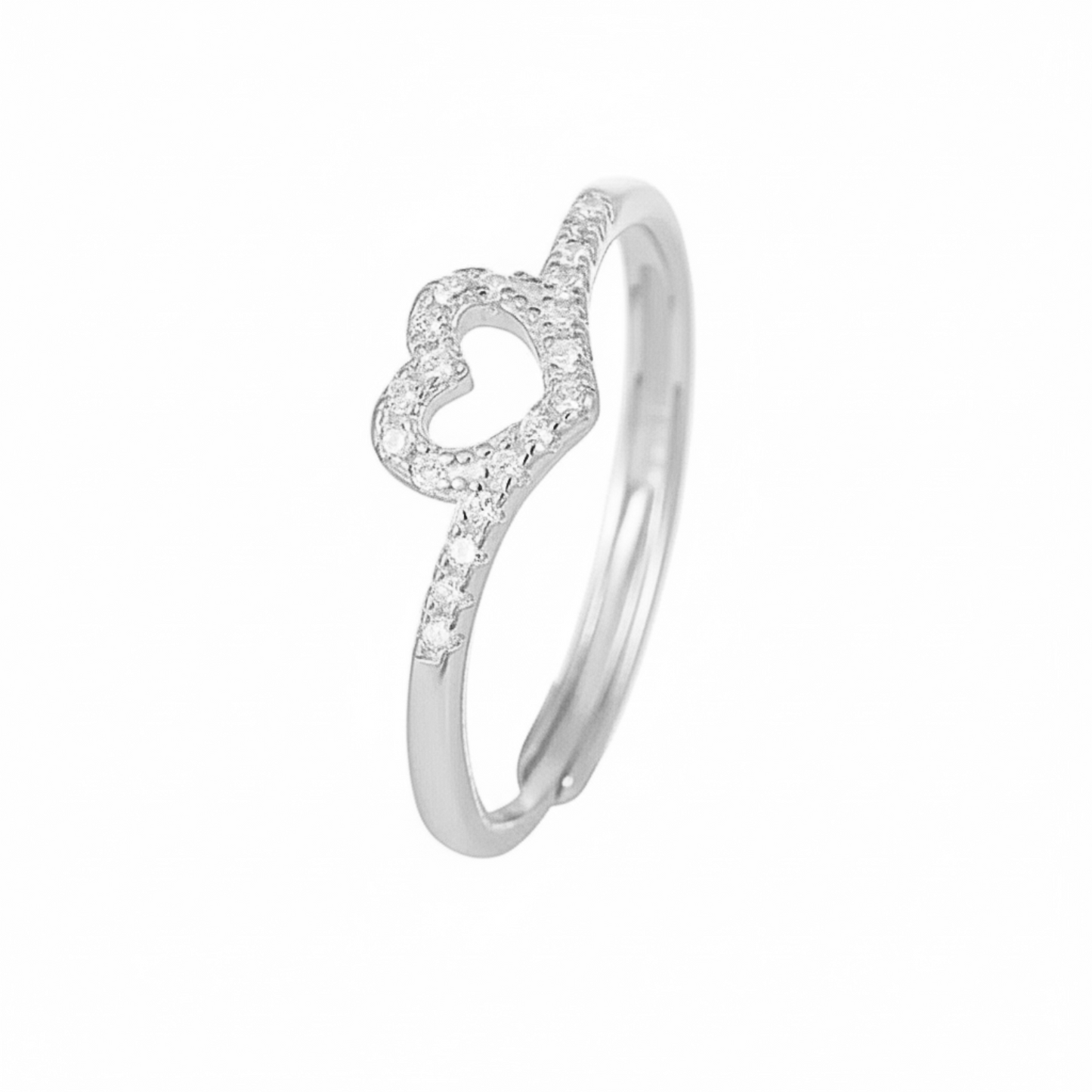 Verstelbare ring "Pure Love"