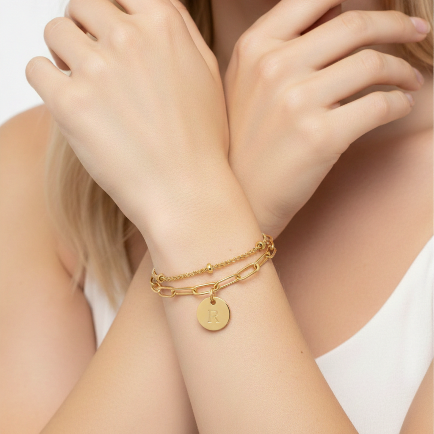 Initialen Armband "Vibes"