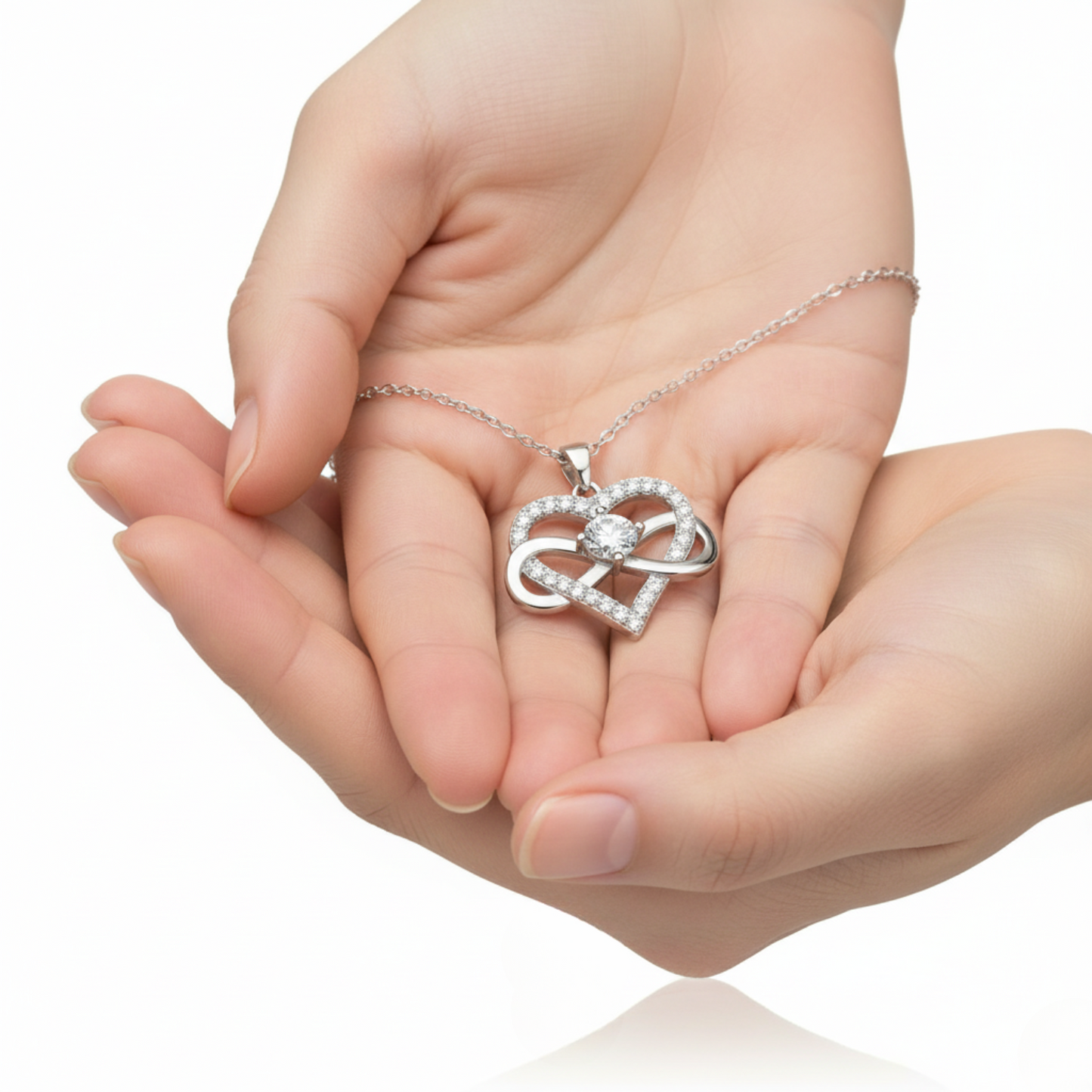 Ketting "Infinity Heart"