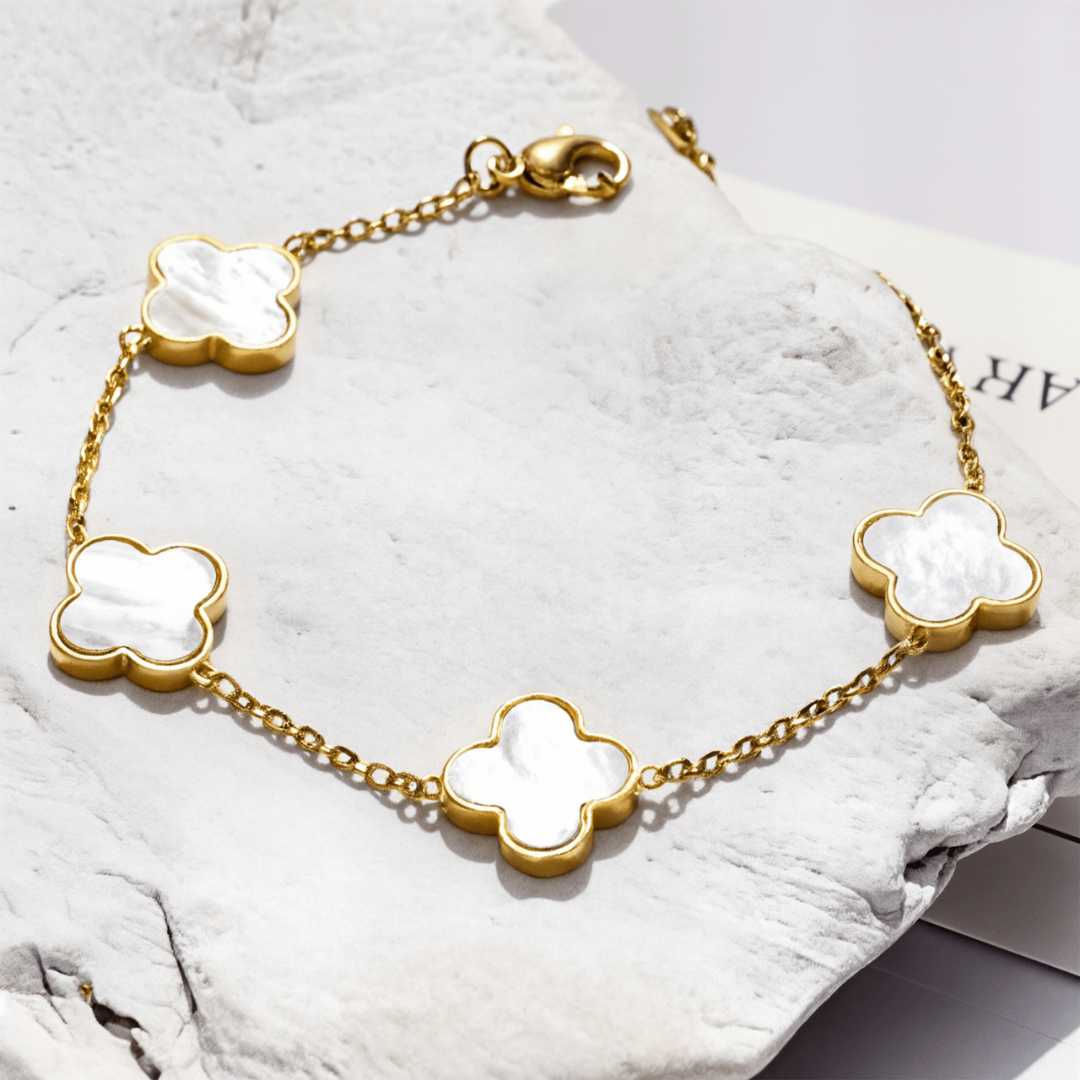 Armband "Blossom White"