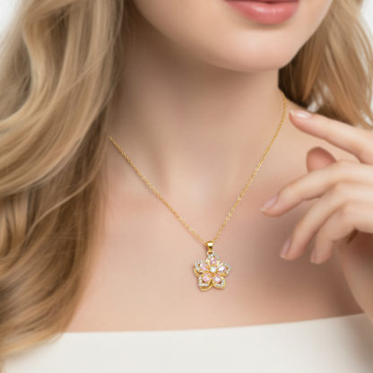 Ketting "Twist & Bloom"