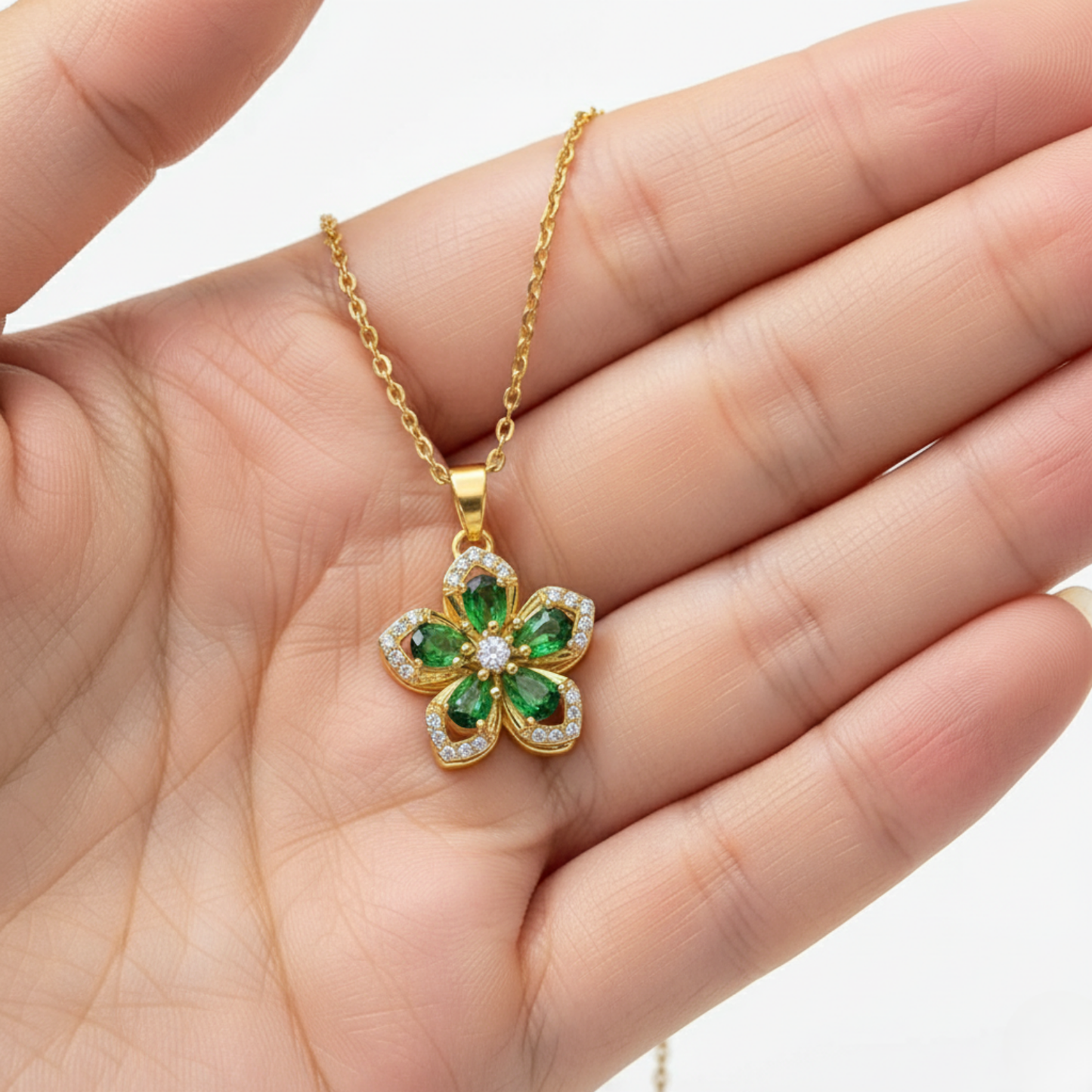 Ketting "Twist & Bloom"