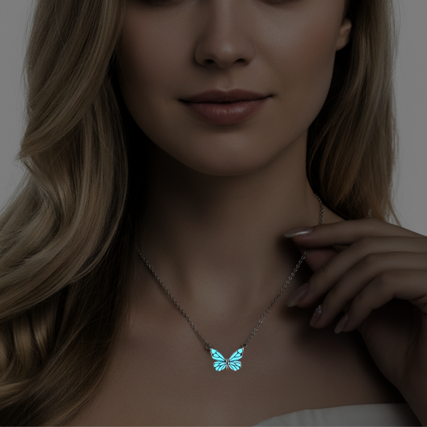 Ketting "Luminous Butterfly"