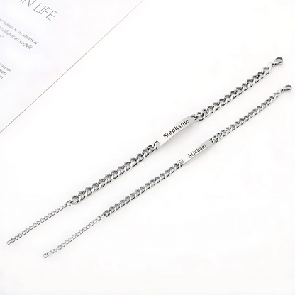 Overwinnend Armbandenset "Love Locked"