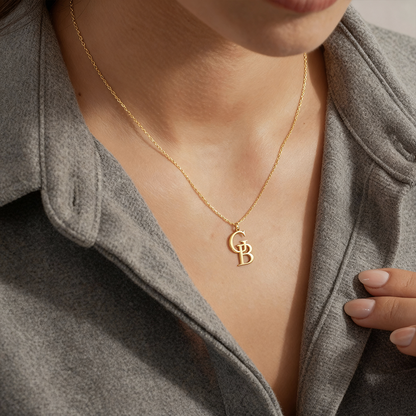 Initialen Ketting "Monogram"