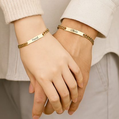 Overwinnend Armbandenset "Love Locked"