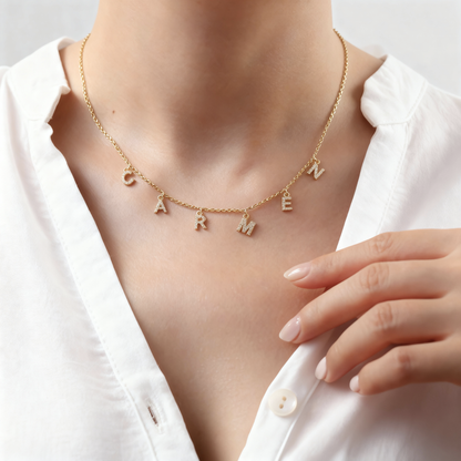Naamketting "Sparkles"