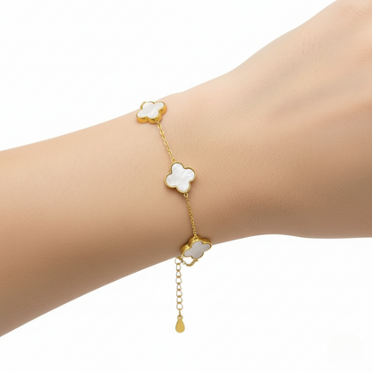 Armband "Blossom White"