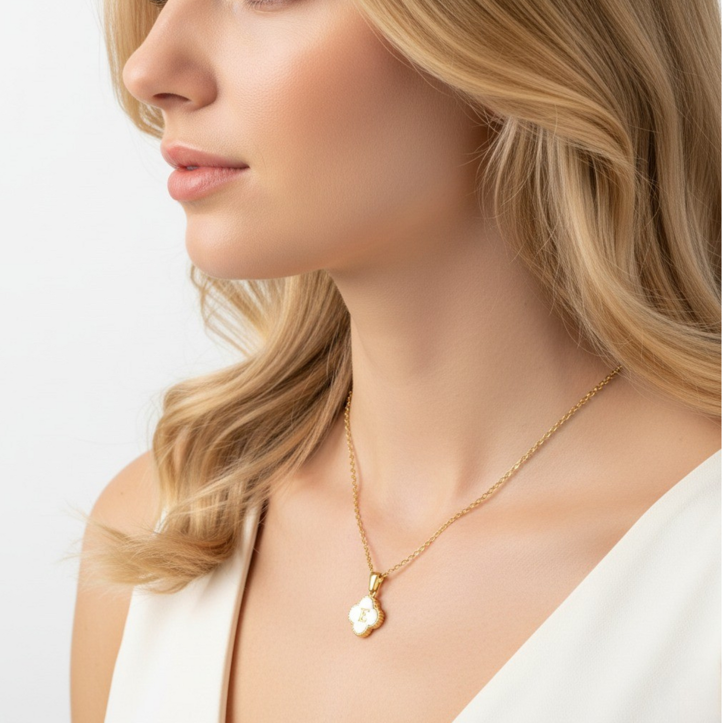 Initialen Ketting "Lucky"