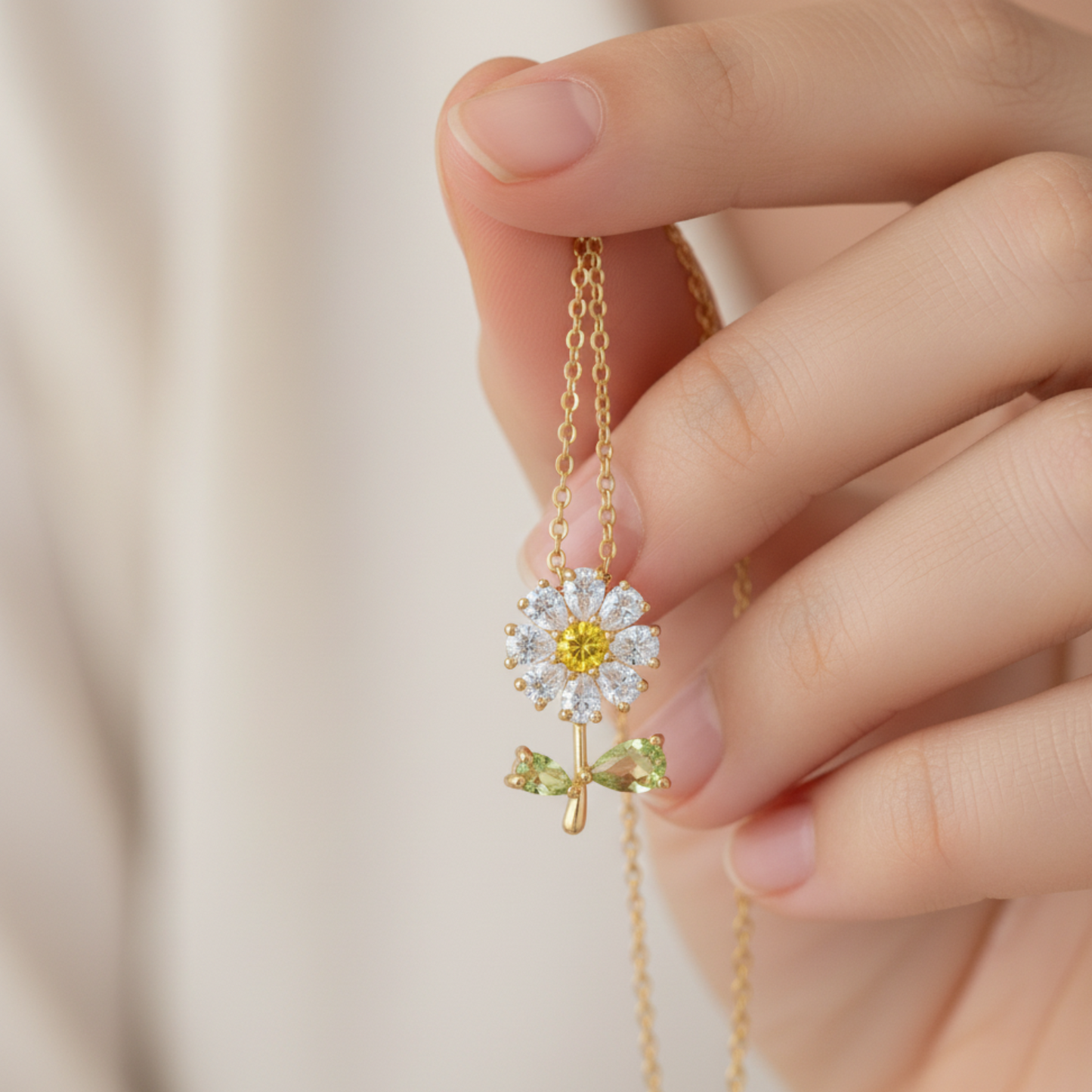 Ketting "Pure Bloom"