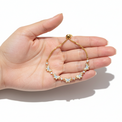 Armband "Butterfly Glow"