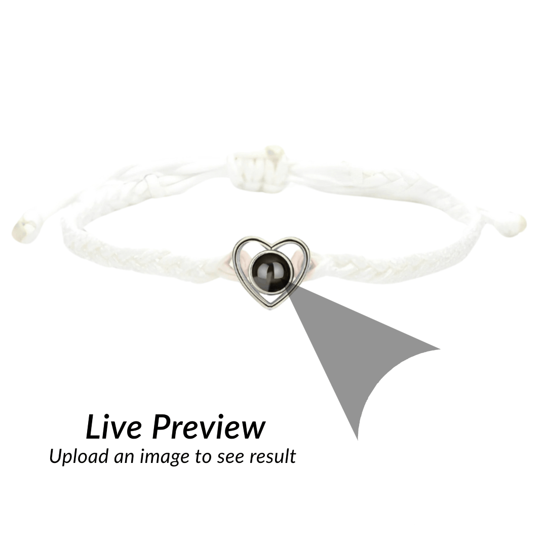 Projectie Armband "Mijn Hart"