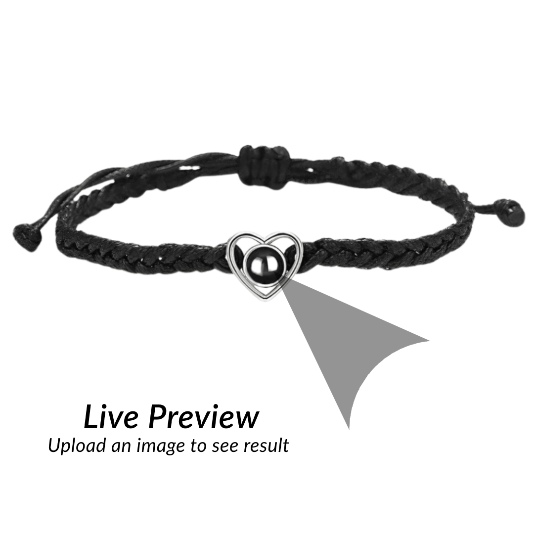 Projectie Armband "Mijn Hart"