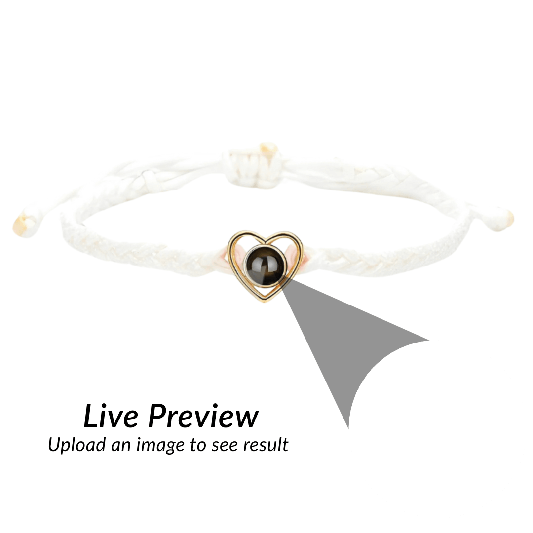 Projectie Armband "Mijn Hart"