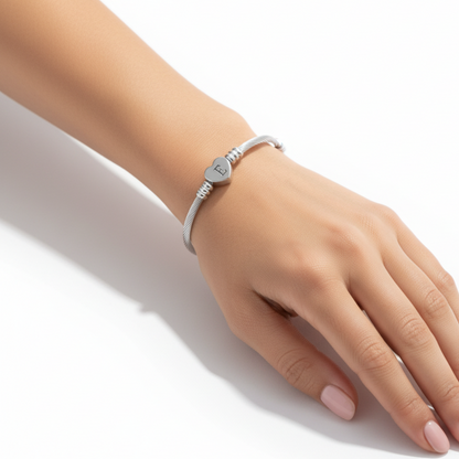 Initialen Armband "Hart"