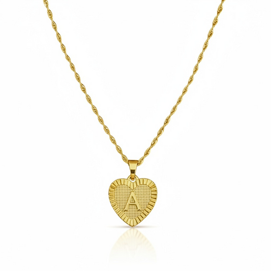 Initialen Ketting "Gouden Liefde"