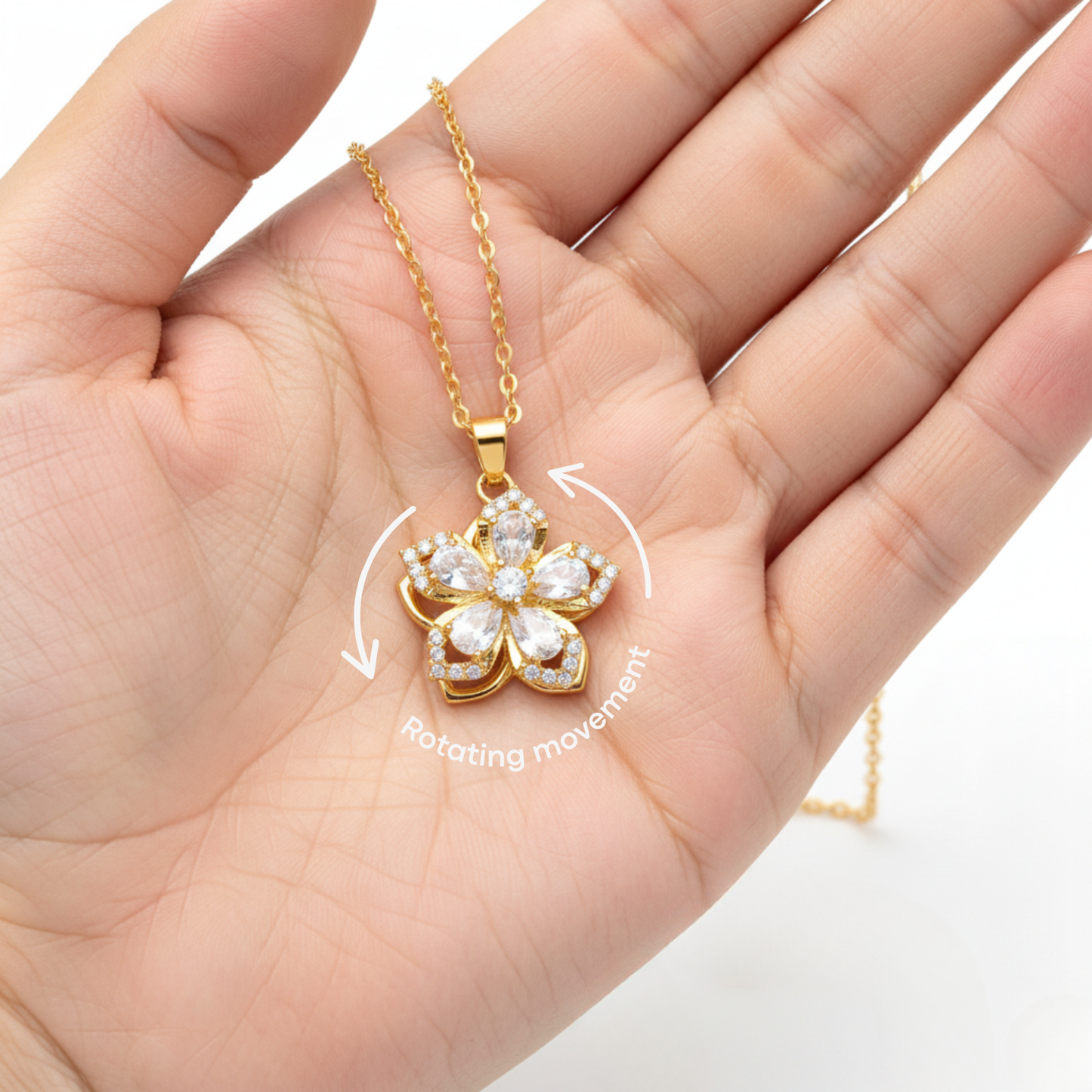 Ketting "Twist & Bloom"