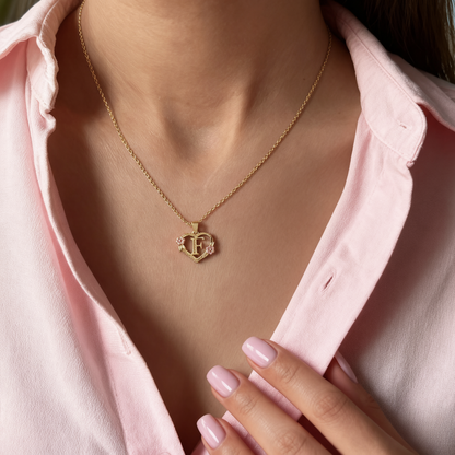 Initialen Ketting "Bloom"