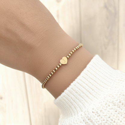 Initialen Armband "Pearly"