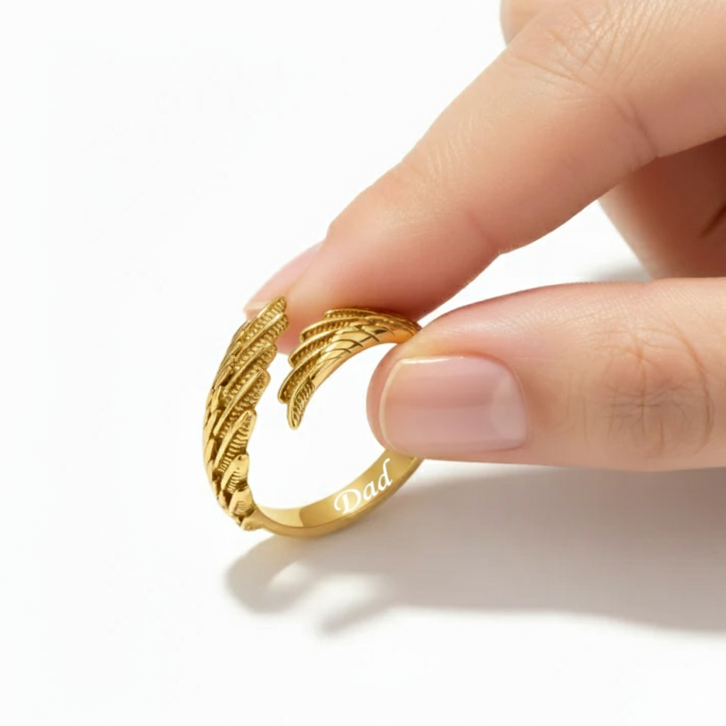 Verstelbare ring "Engel"