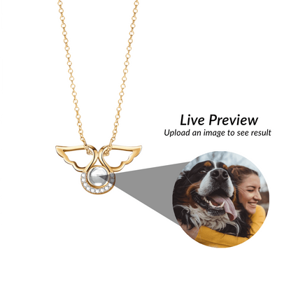 Projectie Ketting "Engelenvleugels"